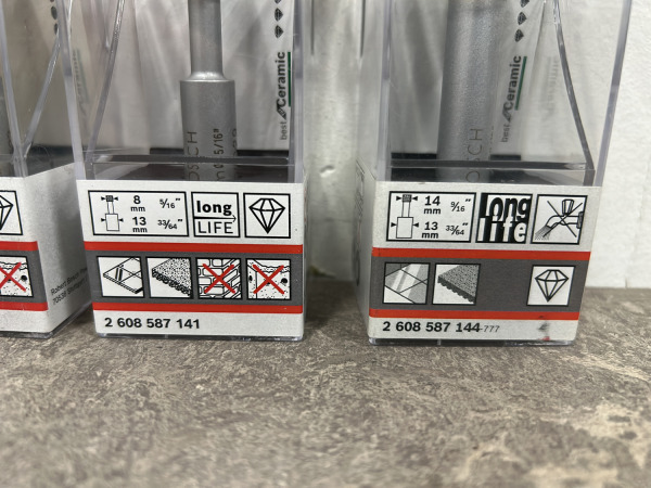Bosch diamantboor set 4-delig – foto 3 – kavel bij XL Auctions