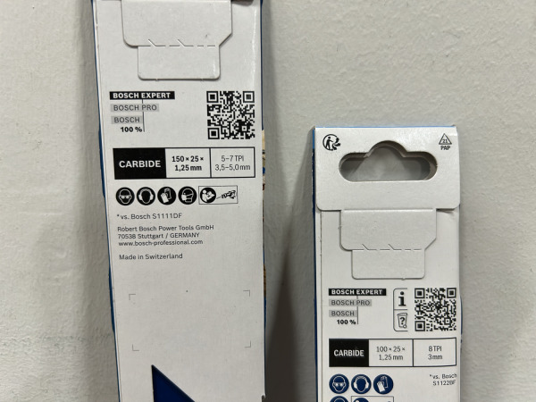 Bosch Expert reciprozaagblad diverse set 8-delig – foto 10 – kavel bij XL Auctions