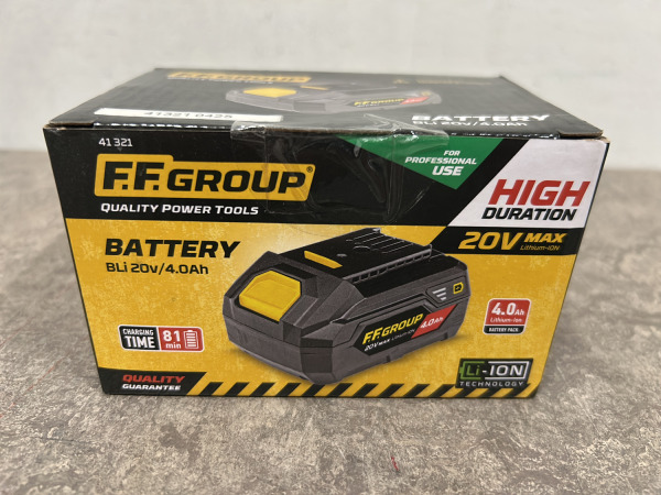 FF Group Li-ion accu 20V Max 4.0Ah BLi 20V/4.0Ah – foto 6 – kavel bij XL Auctions