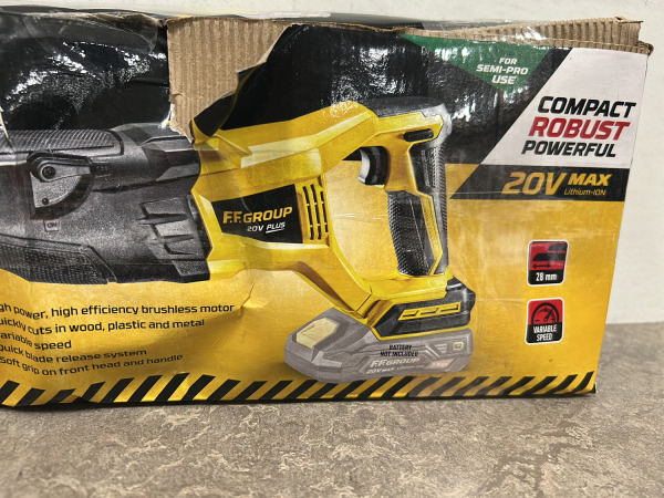 FF Group accu reciprozaag 20V Plus body CRS-BL – foto 3 – kavel bij XL Auctions
