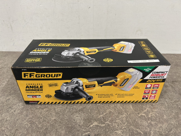 FF Group accu haakse slijper 20V Plus body CAG 125-BL – foto 8 – kavel bij XL Auctions