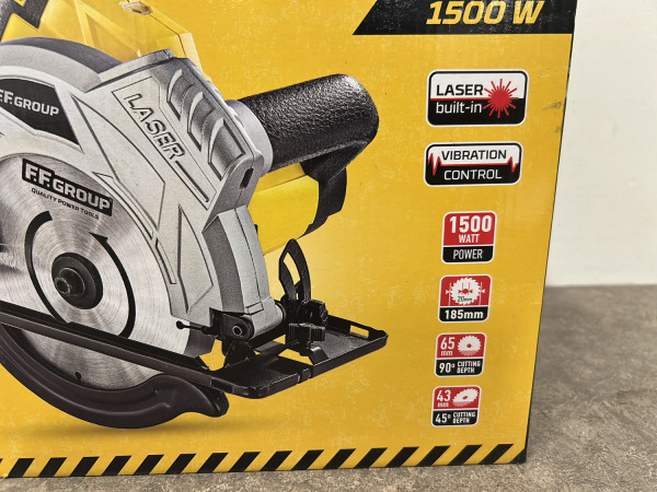 FF Group cirkelzaag 1500W CS 65/1500 Plu – foto 3 – kavel bij XL Auctions