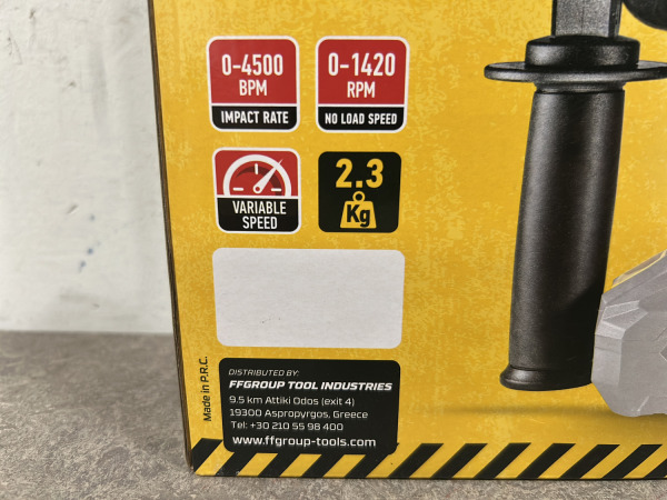 FF Group accu klopboormachine 20V Plus body CRH/2-20-BL – foto 2 – kavel bij XL Auctions