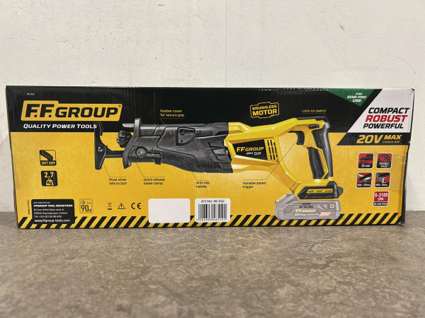 FF Group accu reciprozaag 20V Plus body CRS-BL – foto 6 – kavel bij XL Auctions