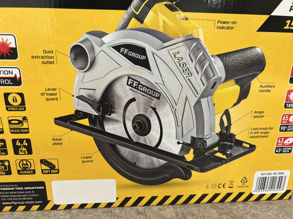 FF Group cirkelzaag 1500W CS 65/1500 Plu – foto 6 – kavel bij XL Auctions