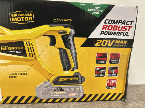 FF Group accu reciprozaag 20V Plus body CRS-BL – foto 8 – kavel bij XL Auctions