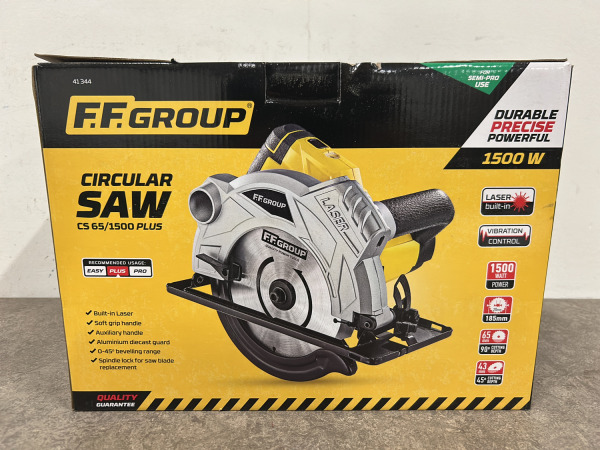 FF Group cirkelzaag 1500W CS 65/1500 Plu – foto 9 – kavel bij XL Auctions