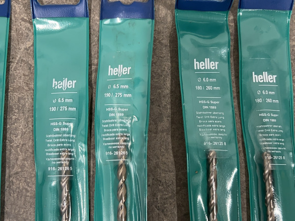 Heller staalboor set 24-delig – foto 3 – kavel bij XL Auctions