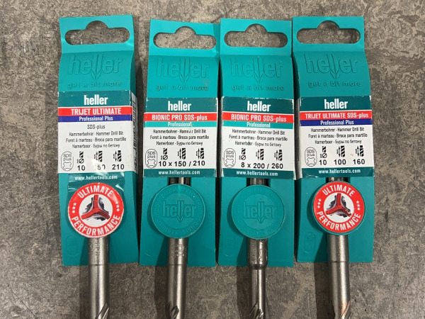 Heller boor set 9-delig SDS-Plus – foto 3 – kavel bij XL Auctions