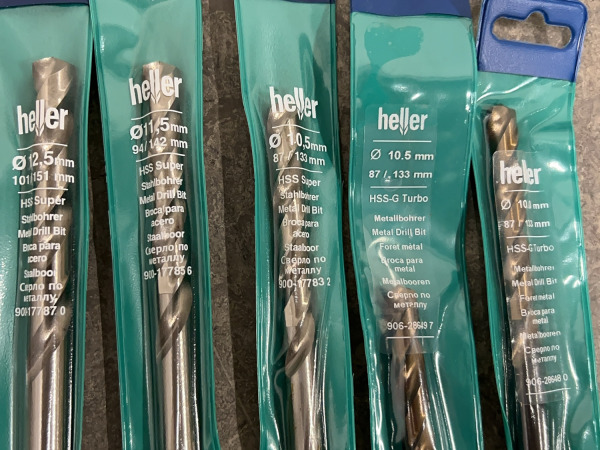 Heller boor set 21-delig – foto 2 – kavel bij XL Auctions