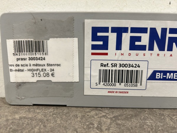 Stenroc metaalzaagblad 300mm Highflex – foto 6 – kavel bij XL Auctions