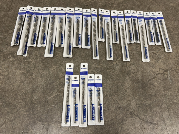 Stenroc metaalboor HSS set 25-delig – kavel bij XL Auctions