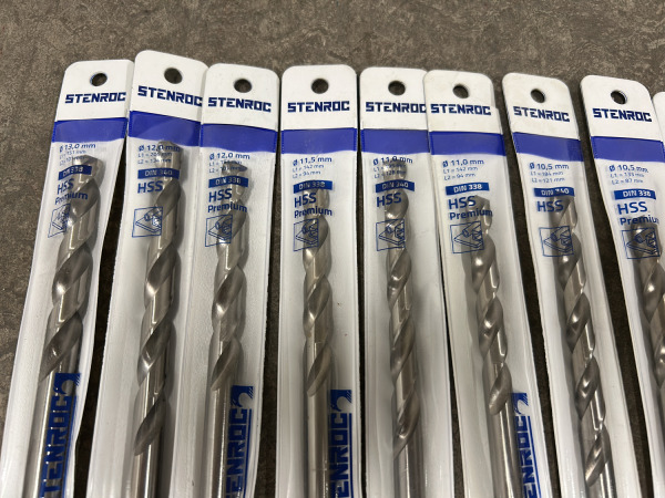 Stenroc metaalboor HSS set 25-delig – foto 2 – kavel bij XL Auctions