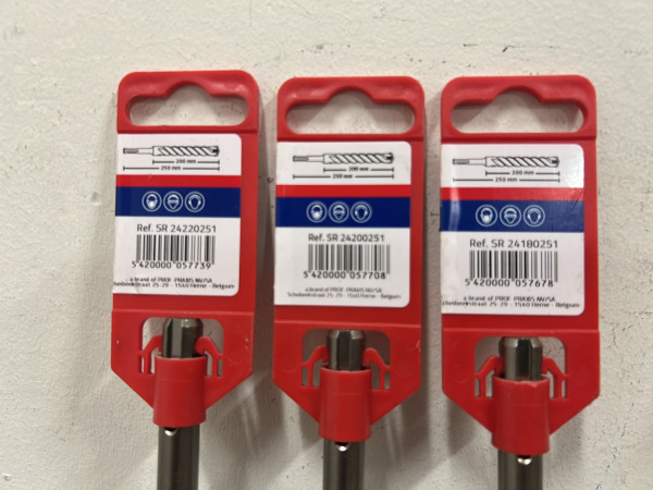 Stenroc betonboor SDS-Plus set 5-delig – foto 5 – kavel bij XL Auctions