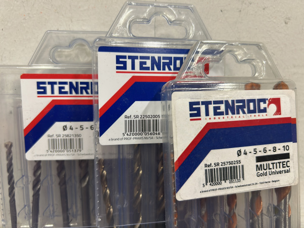 Stenroc boor set 4-delig – foto 5 – kavel bij XL Auctions
