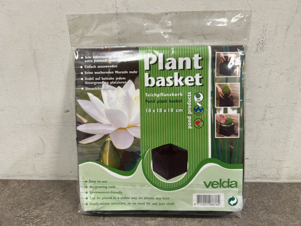 19x Velda vijverplant mand 180x180mm – kavel bij XL Auctions