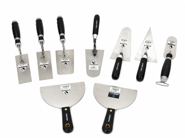 Super Prof stukadoorsgereedschap set 9-delig – kavel bij XL Auctions