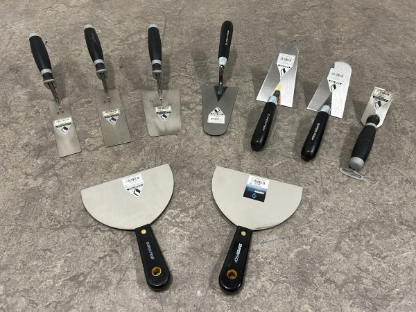 Super Prof stukadoorsgereedschap set 9-delig – foto 2 – kavel bij XL Auctions