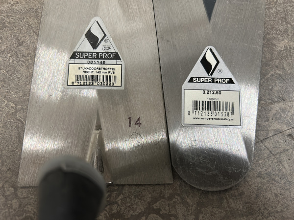 Super Prof stukadoorsgereedschap set 9-delig – foto 5 – kavel bij XL Auctions