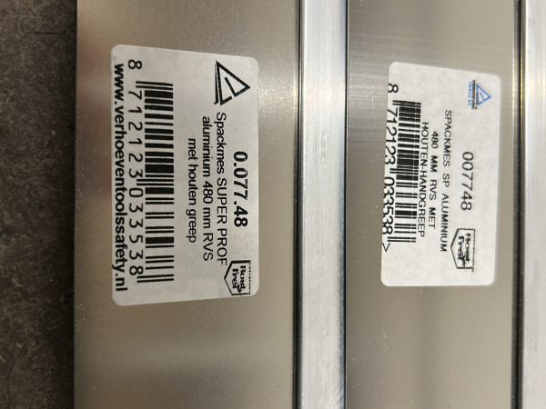 Super Prof spackmessen 220-570mm set 7-delig – foto 7 – kavel bij XL Auctions