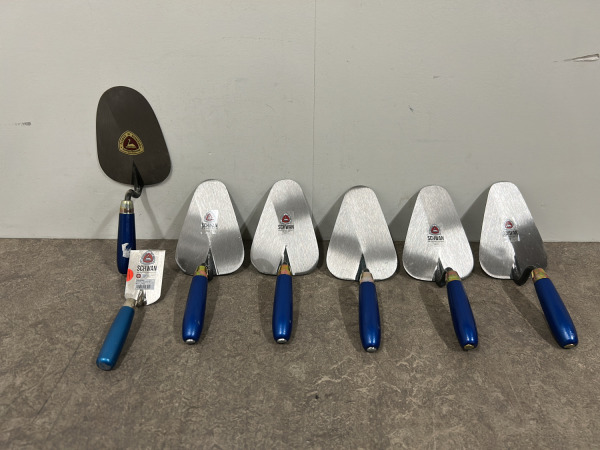 Schwan stuc-en pleistergereedschap set 7-delig – foto 3 – kavel bij XL Auctions