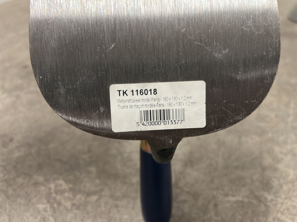 Schwan stuc-en pleistergereedschap set 7-delig – foto 6 – kavel bij XL Auctions