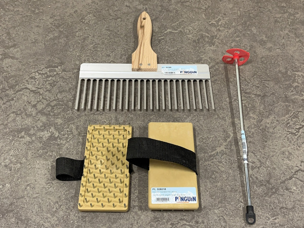 Pinguin stucadoorsgereedschap set 9-delig – foto 8 – kavel bij XL Auctions
