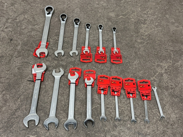 TengTools ringratel- en dubbele steeksleutelset 15-delig – kavel bij XL Auctions