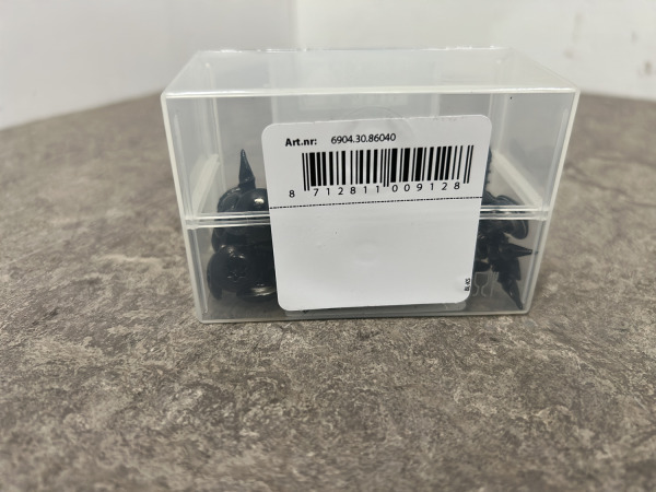 Blackline schroeven zwart voor tuinbeslag set 22-delig – foto 4 – kavel bij XL Auctions