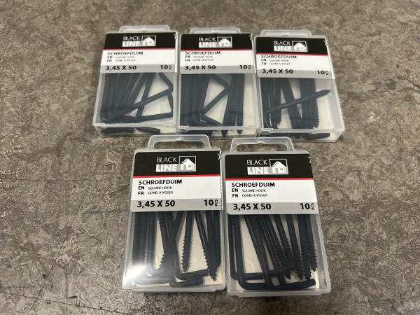Blackline bevestigingsmateriaal set 57-delig – foto 9 – kavel bij XL Auctions