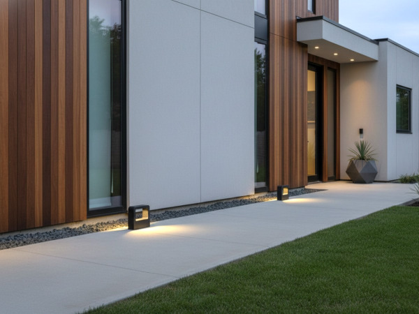 2x 10W LED zand zwart Tuinlamp 14.5cm warm wit – foto 2 – kavel bij XL Auctions