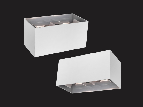 8x 12W LED wit Wandlamp 4 licht verstelbaar waterdicht – foto 4 – kavel bij XL Auctions