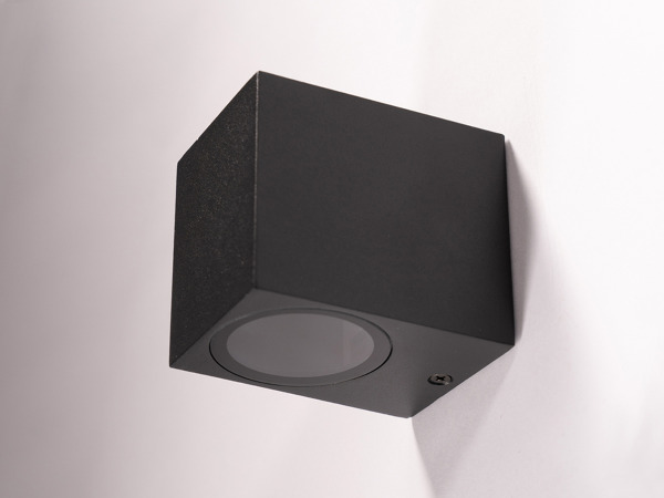 12x Wandlamp modern rechthoekig GU10 fitting zand zwart IP44 – foto 5 – kavel bij XL Auctions