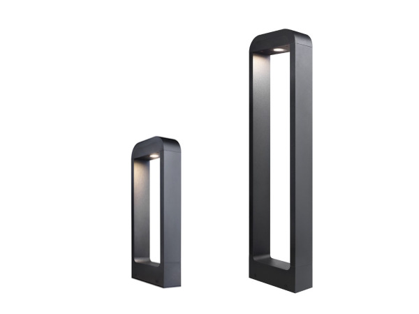 4x 7W LED zand zwart Tuinlamp 60cm warm wit – foto 7 – kavel bij XL Auctions