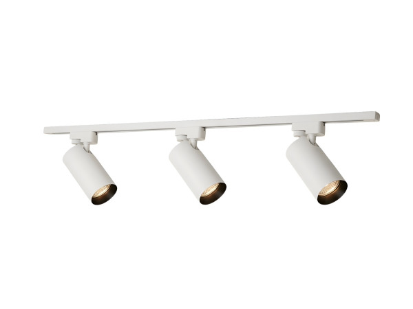 12x Railspot GU10 Armatuur cilinder zand wit met zwart ring – foto 4 – kavel bij XL Auctions