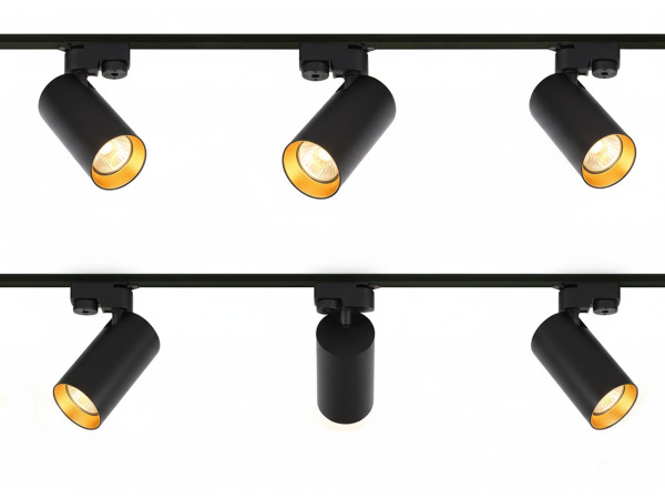 4x 2 meter Railsysteem met 6 st railspot GU10 fitting met ring – foto 2 – kavel bij XL Auctions