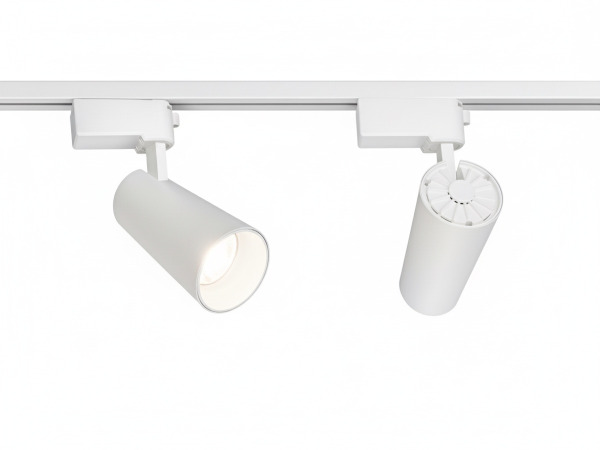2x 2 meter PRO Set Railverlichting met 6st 18W 4000K Railspot – foto 2 – kavel bij XL Auctions