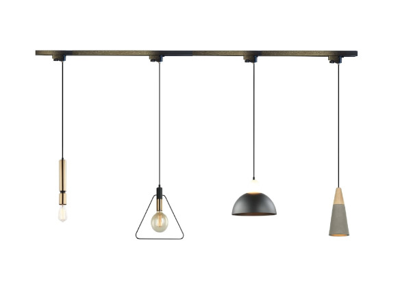 10x Hanglamp adapter voor 1 fase 2 draden railsystem zand zwart – foto 3 – kavel bij XL Auctions