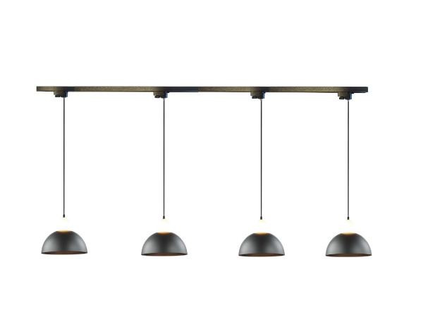 10x Hanglamp adapter voor 1 fase 2 draden railsystem zand zwart – foto 4 – kavel bij XL Auctions