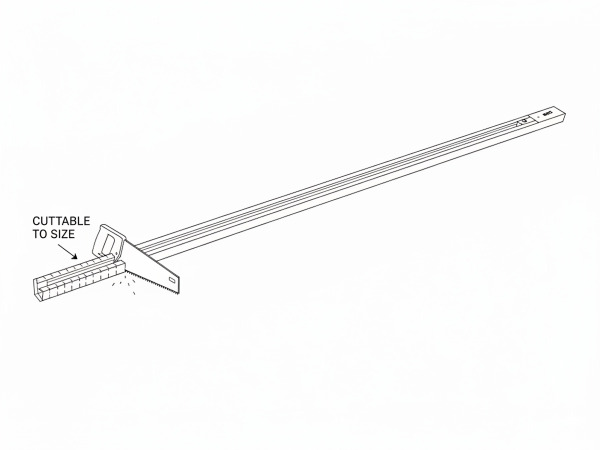 8x 1 meter Rail voor 1 fase 2draden railsystem +verbinder zwart – foto 4 – kavel bij XL Auctions