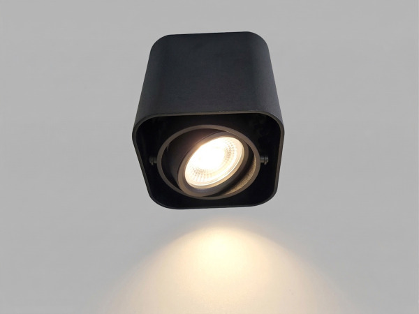 18x GU10 Design Opbouwspot Armatuur 10cm zwart kantelbaar – foto 7 – kavel bij XL Auctions