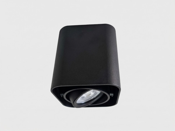 12x GU10 Design Opbouwspot Armatuur 10cm zwart kantelbaar – foto 6 – kavel bij XL Auctions