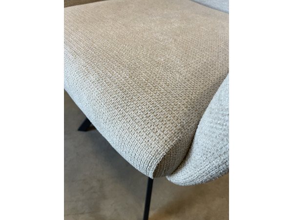 Eetkamerstoel Manur (set van 4) weefstof - Natural – foto 4 – kavel bij XL Auctions