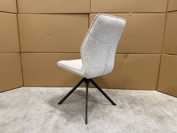 Stoel Mellow (set van 6) - draaibaar - boucle Linen – foto 3 – kavel bij XL Auctions