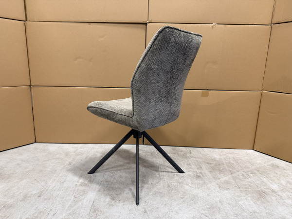 Stoel Mellow (set van 6) - draaibaar - stof Taupe – foto 2 – kavel bij XL Auctions