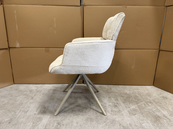 Eetkamerstoel botanic (set van 6) - Stof - Linen – foto 3 – kavel bij XL Auctions