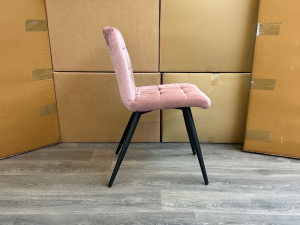 Stoel Tilly (set van 6) Velvet - Velours - Oud Roze – foto 3 – kavel bij XL Auctions