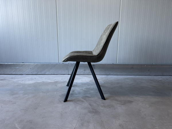 Eetkamerstoel Basko (set van 8) Stof – Groen – foto 2 – kavel bij XL Auctions