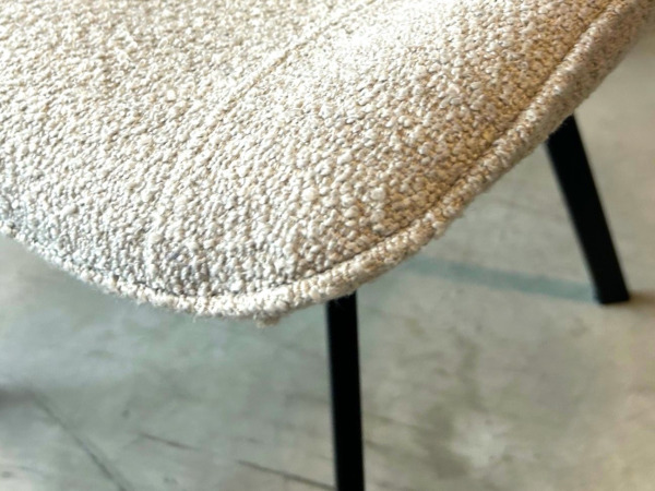Stoel Mason (set van 8) Stof - Boucle - Creme - Natural – foto 2 – kavel bij XL Auctions