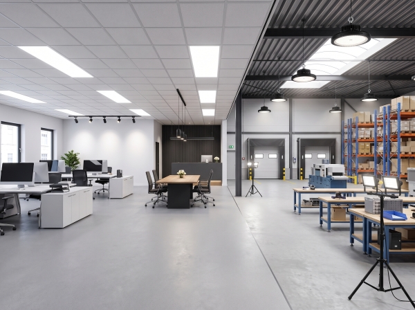Diverse professionele LED-verlichting voor kantoor en industrie – veiling bij XL Auctions